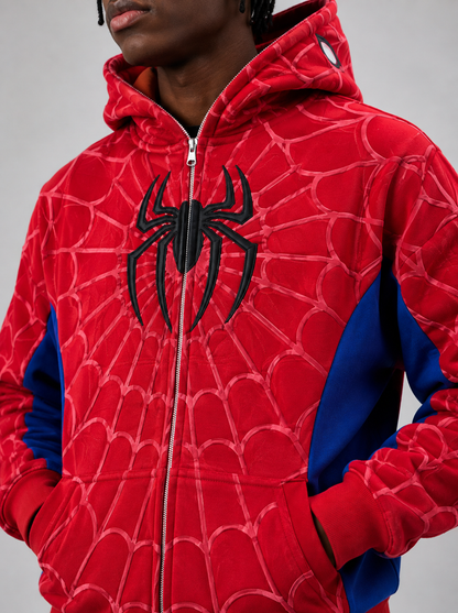 Spidey Zip Up Hoodie