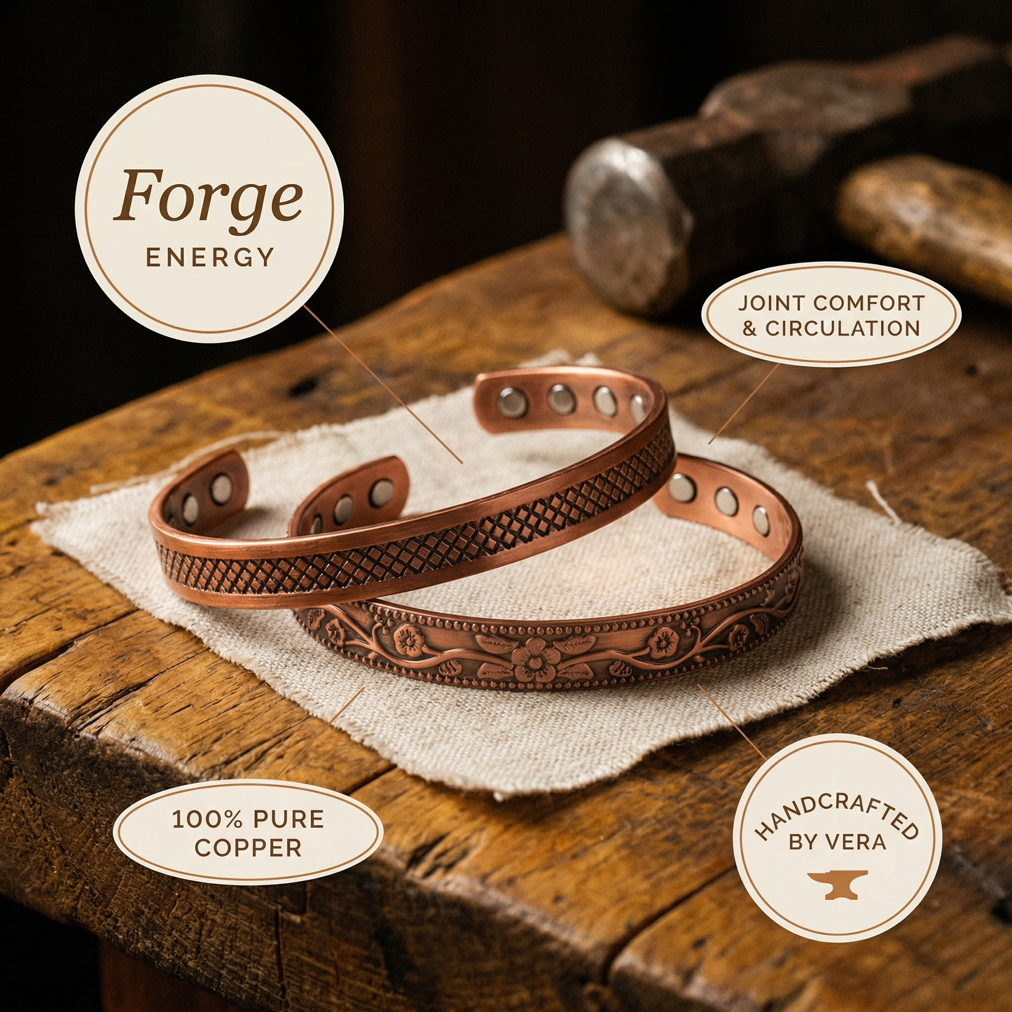 Elsie's Forge Copper Set
